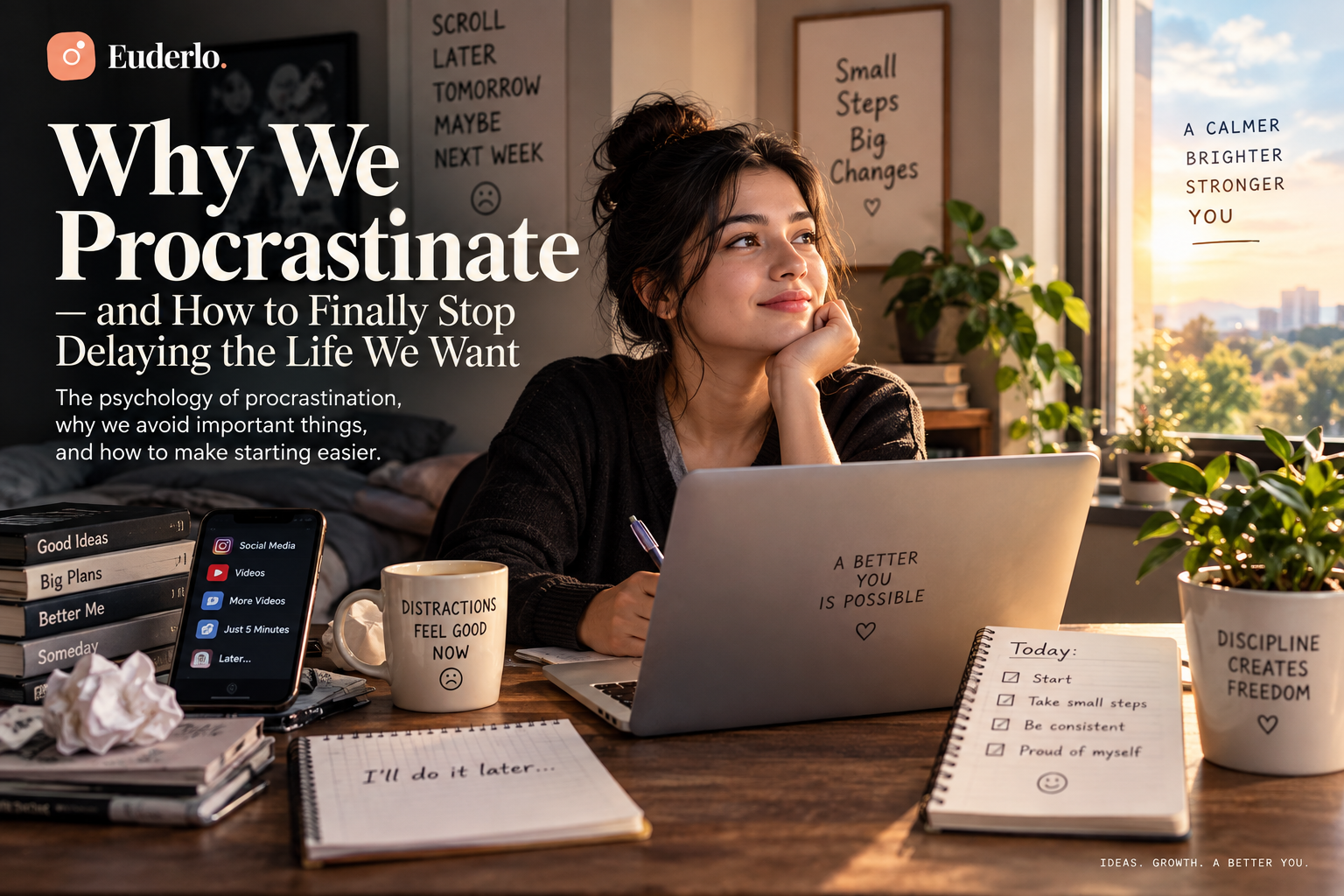 Why we procrastinate and how to stop delaying the life we want